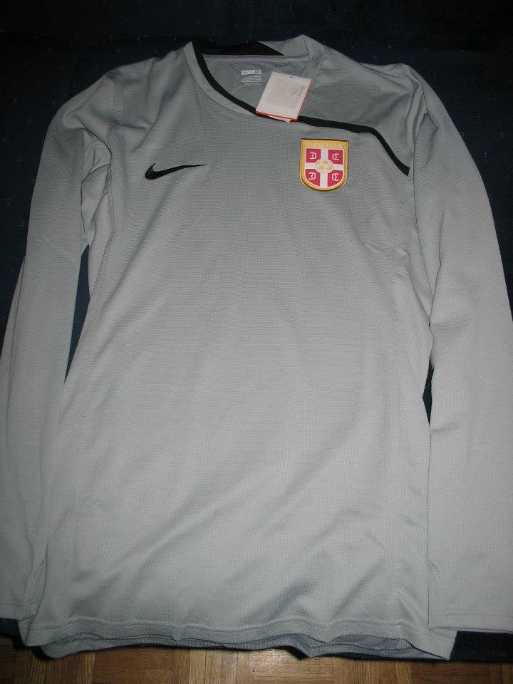 maillot serbie gardien 2008-2010 rétro
