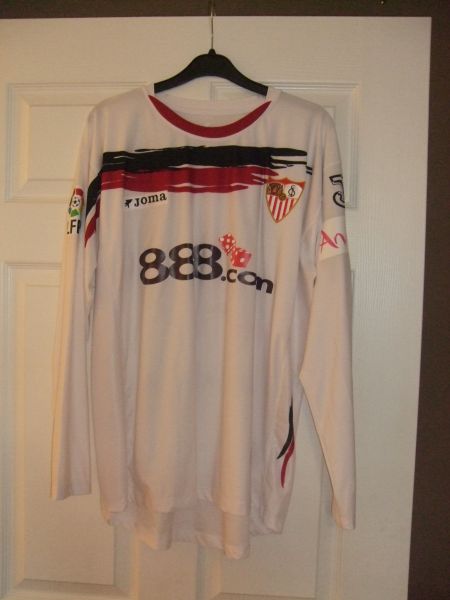 maillot séville fc domicile 2006-2007 rétro