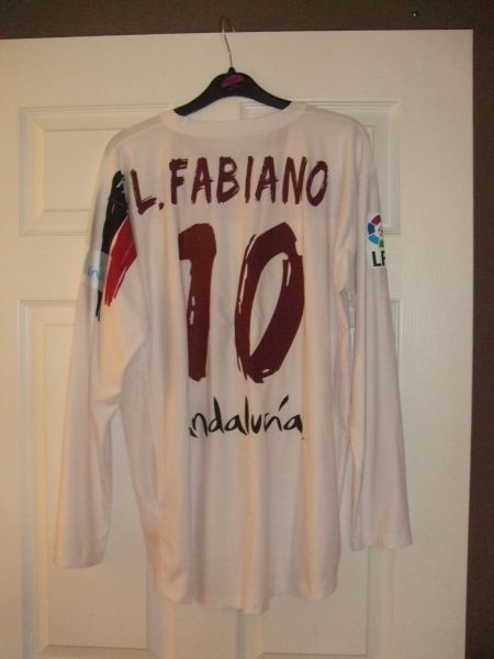 maillot séville fc domicile 2006-2007 rétro maillot séville fc domicile 2006-2007 rétro
