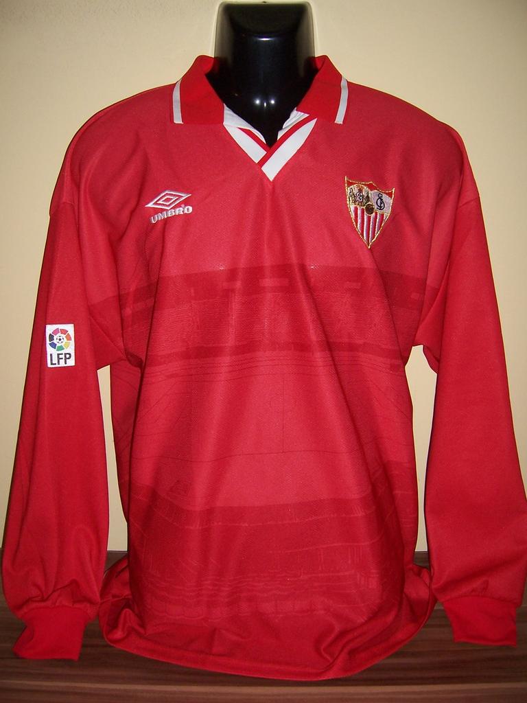 maillot séville fc exterieur 1996-1998 rétro