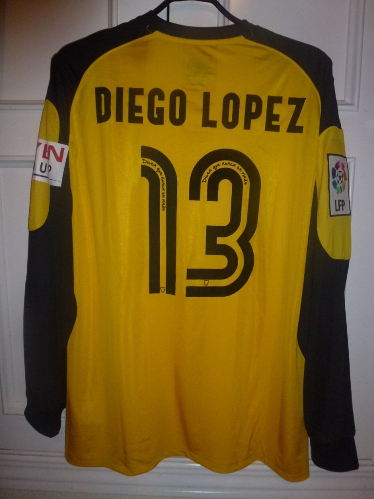 maillot séville fc gardien 2012-2013 rétro maillot séville fc gardien 2012-2013 rétro