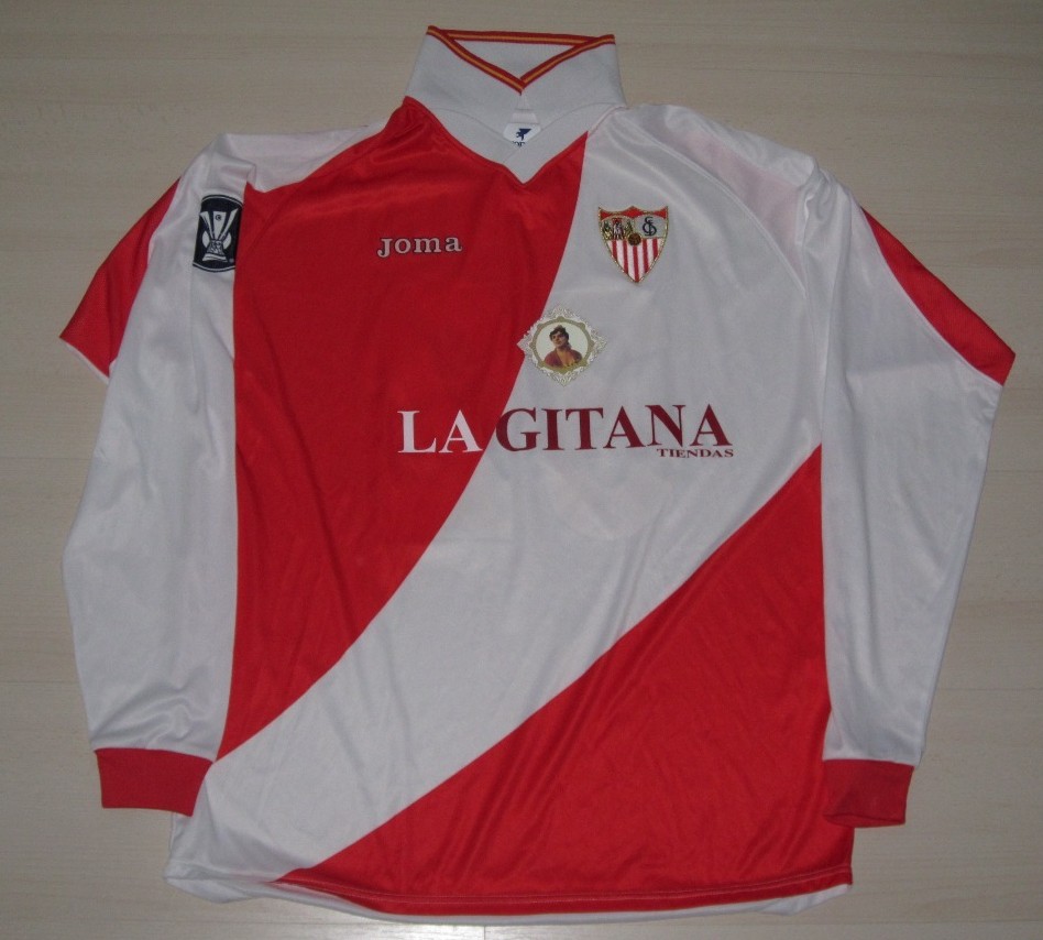 maillot séville fc réplique 2004-2005 pas cher