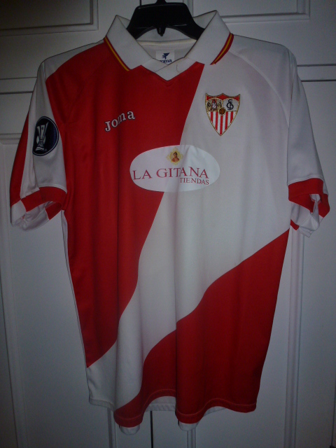 maillot séville fc réplique 2004-2005 rétro