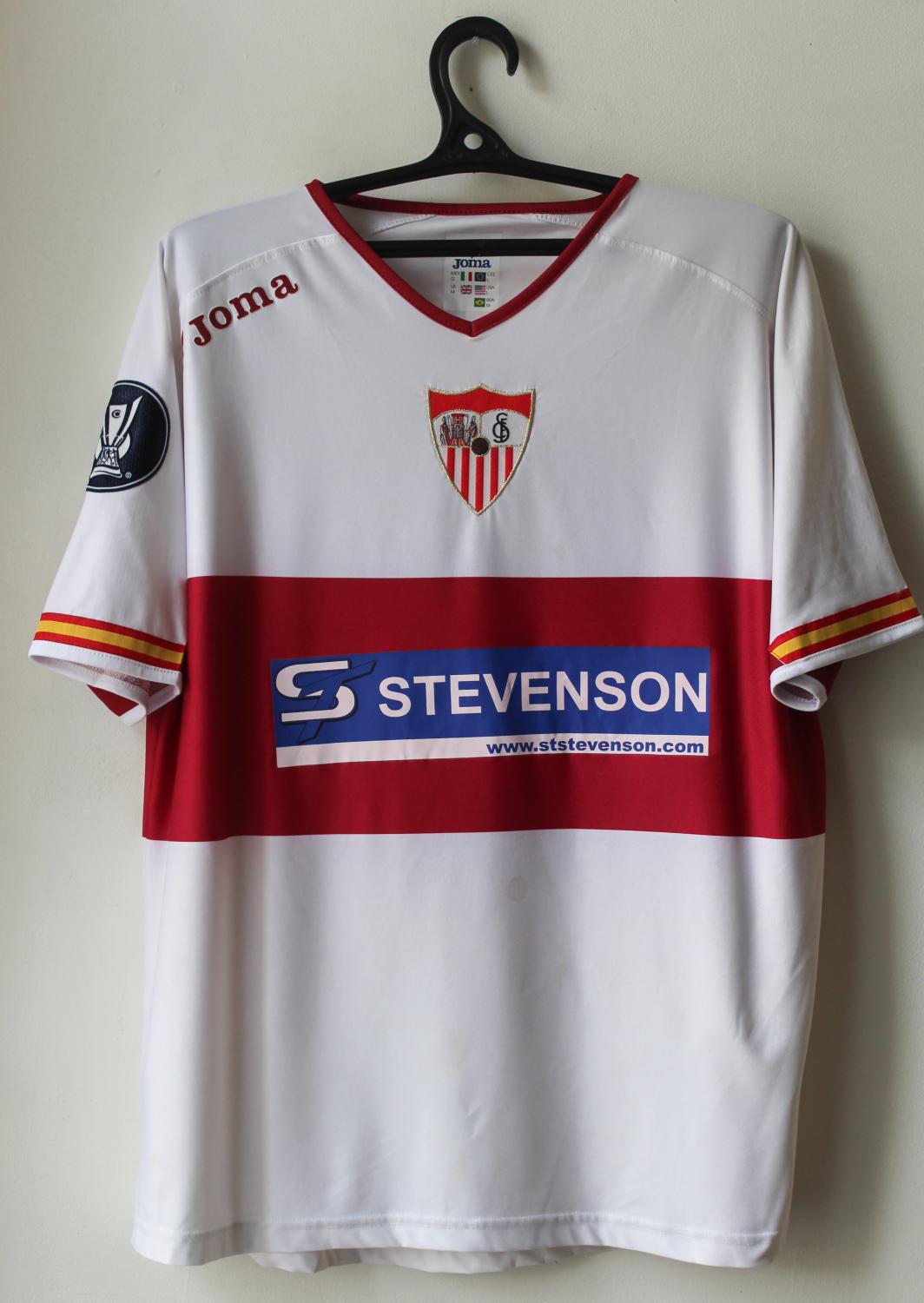 maillot séville fc réplique 2005-2006 rétro