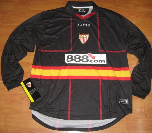 maillot séville fc réplique 2007-2008 pas cher