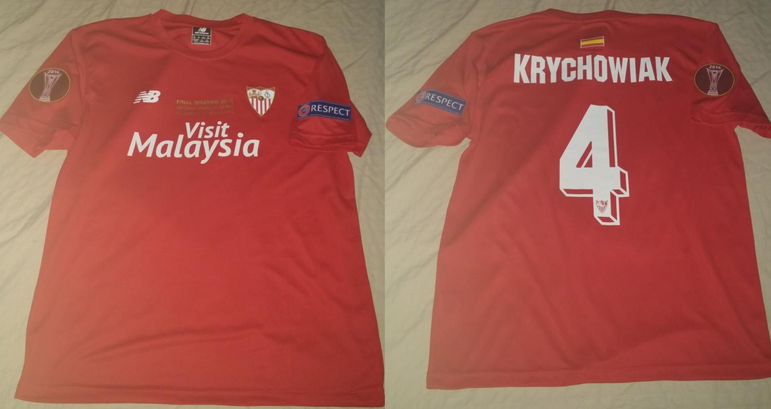maillot séville fc réplique 2014-2015 rétro