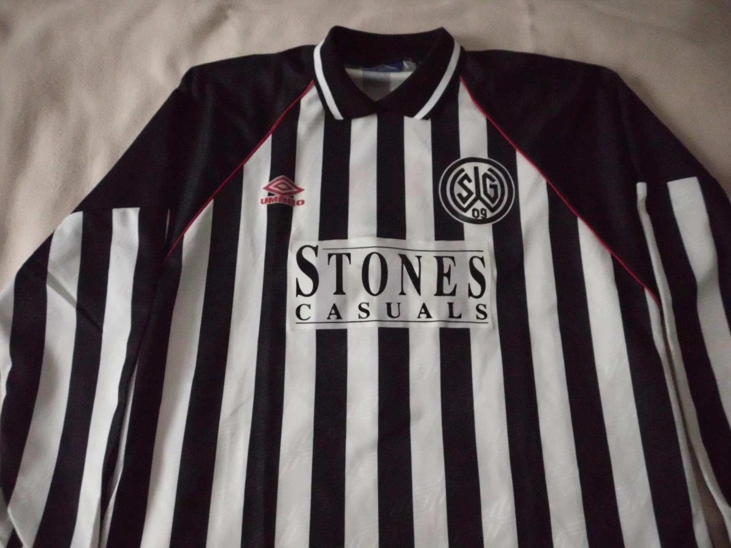 maillot SG Wattenscheid 09 domicile 1996-1997 rétro