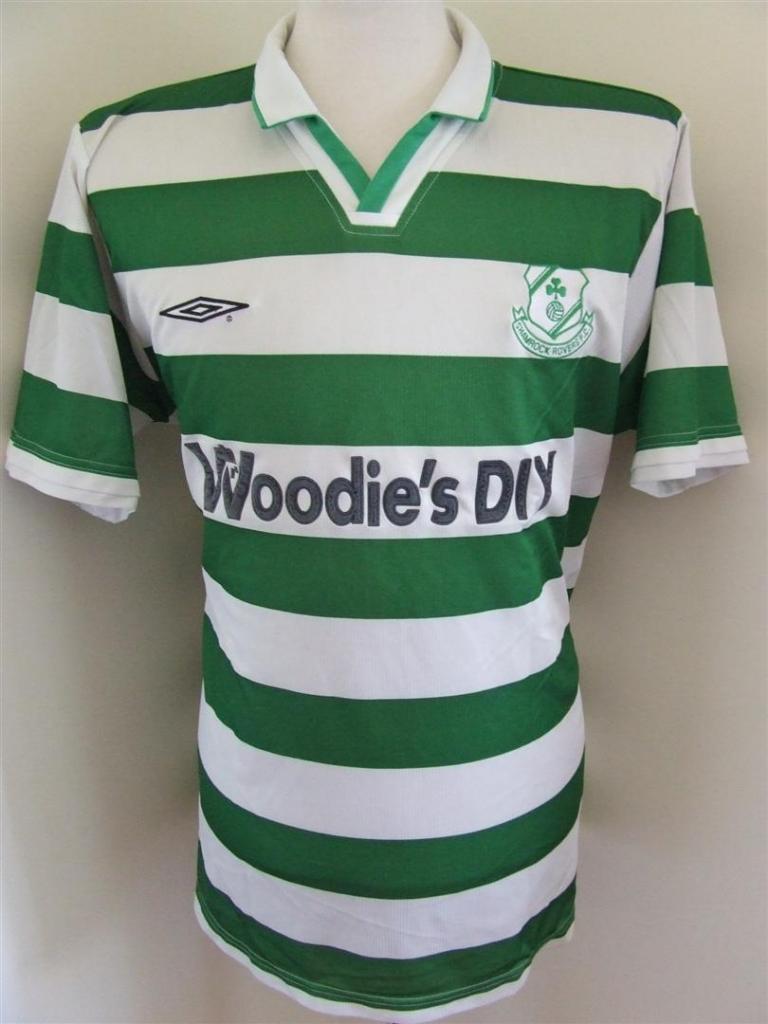 maillot shamrock rovers domicile 2003-2004 pas cher