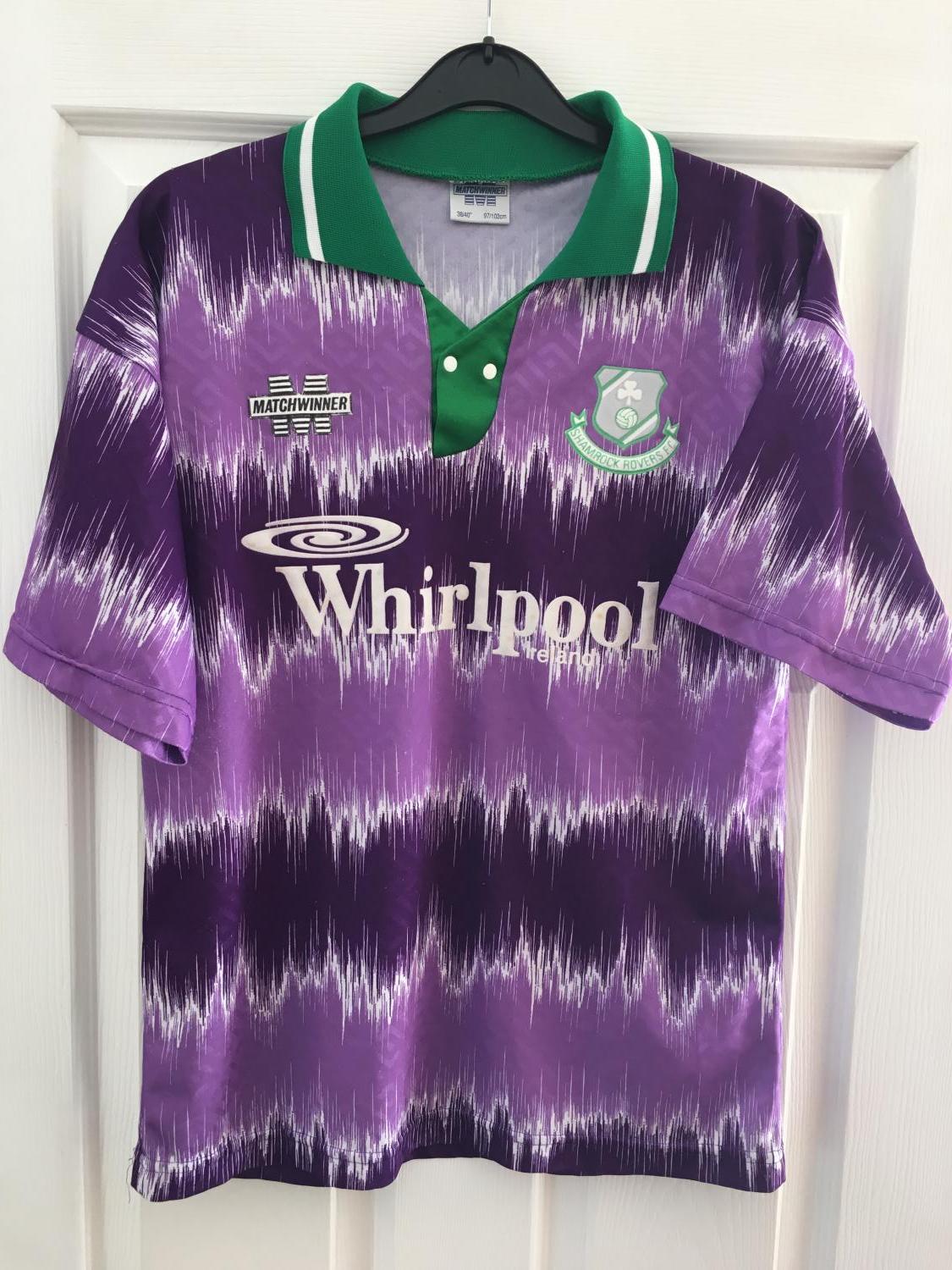 maillot shamrock rovers exterieur 1993-1994 pas cher