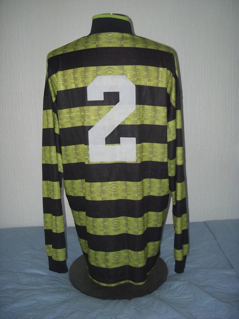 maillot shamrock rovers exterieur 1998 rétro