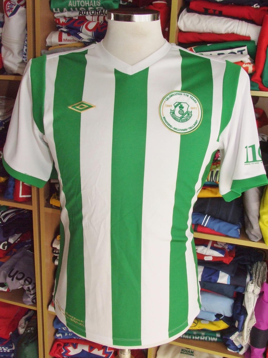 maillot shamrock rovers particulier 2011 pas cher