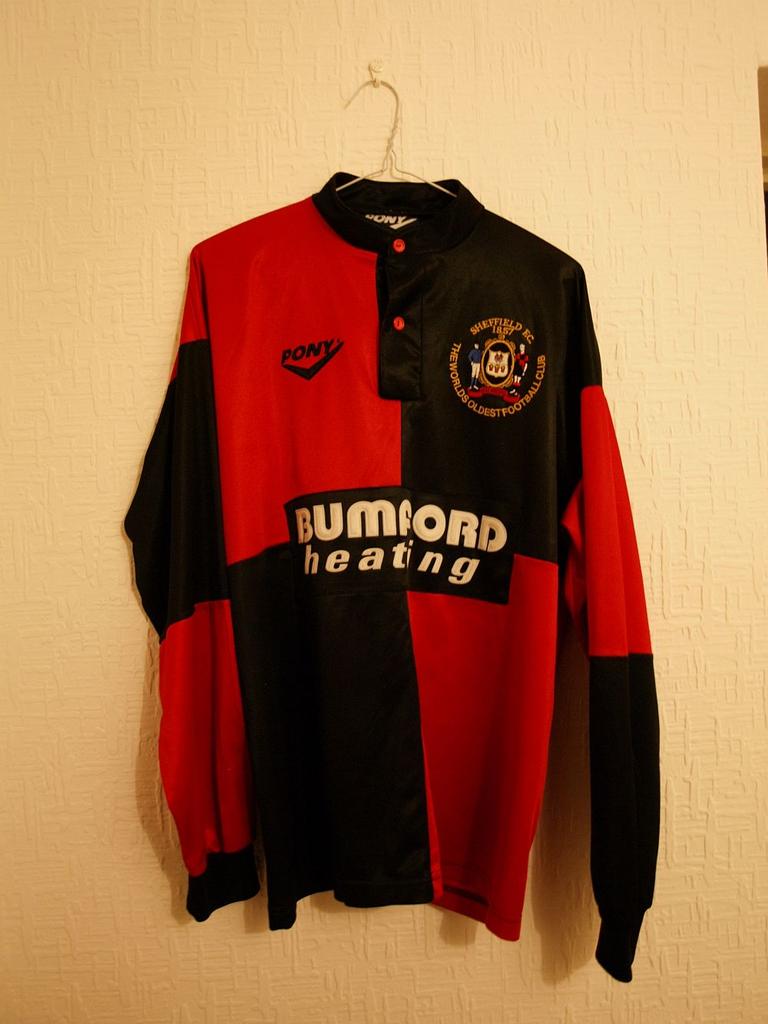 maillot sheffield fc domicile 1995-1996 pas cher