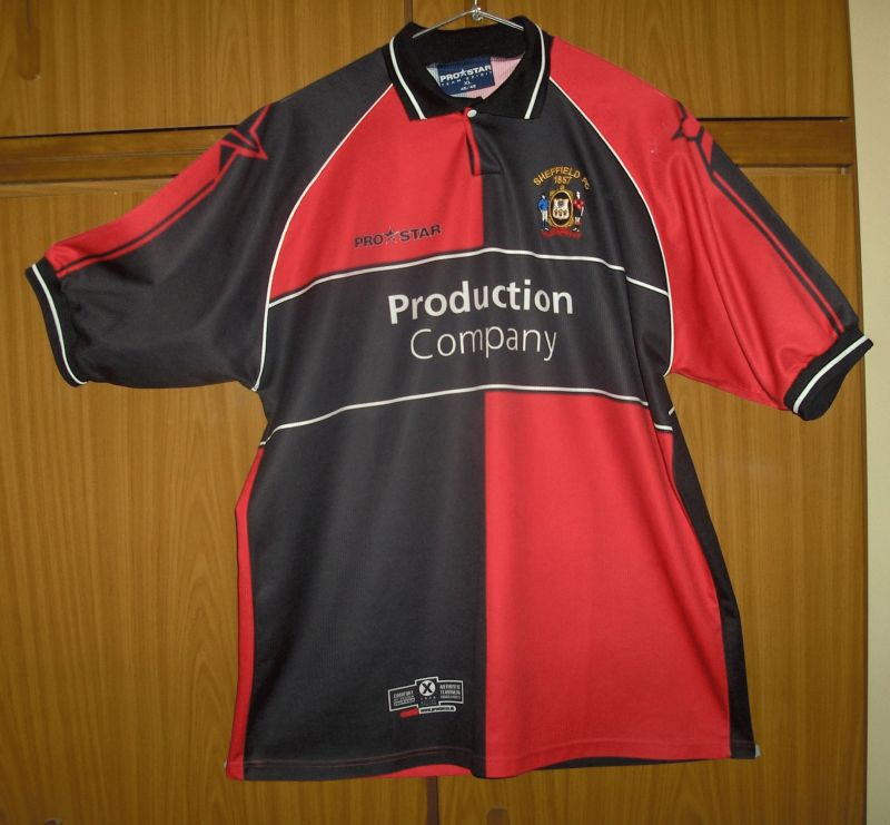 maillot sheffield fc domicile 2003-2005 rétro