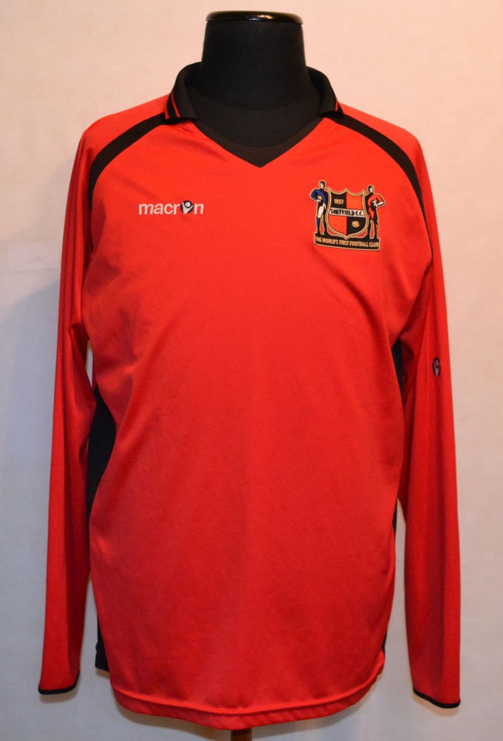 maillot sheffield fc domicile 2008-2009 rétro