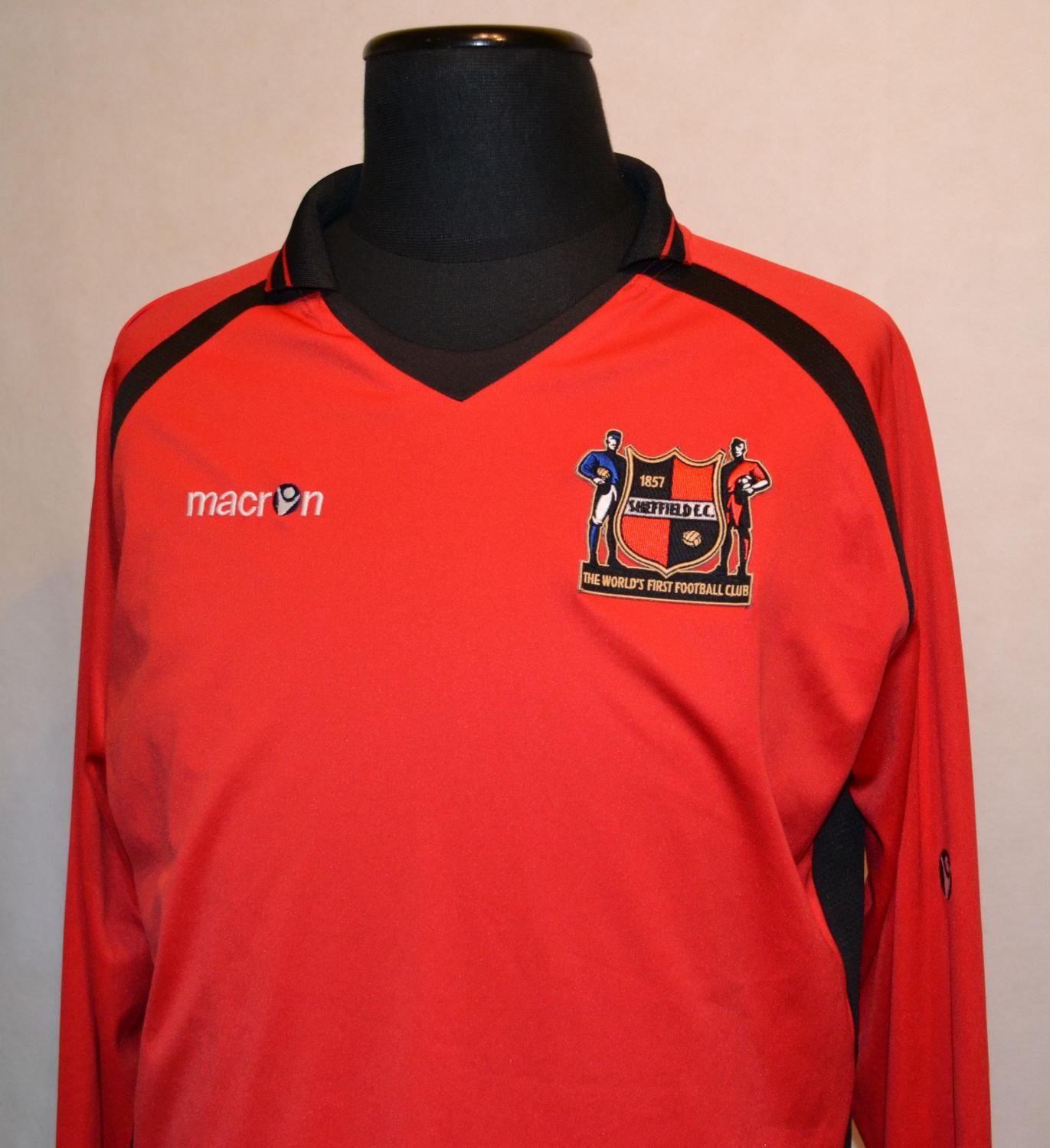 maillot sheffield fc domicile 2008-2009 rétro