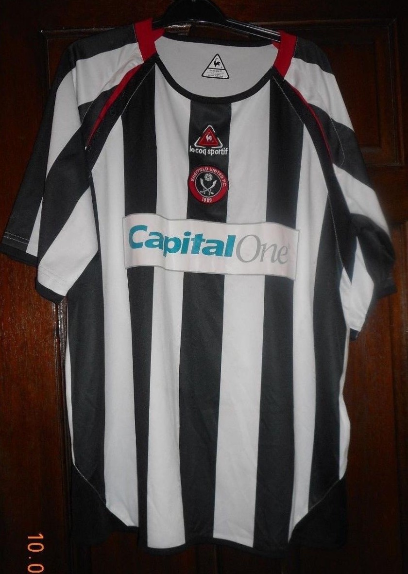 maillot sheffield united exterieur 2006-2007 rétro