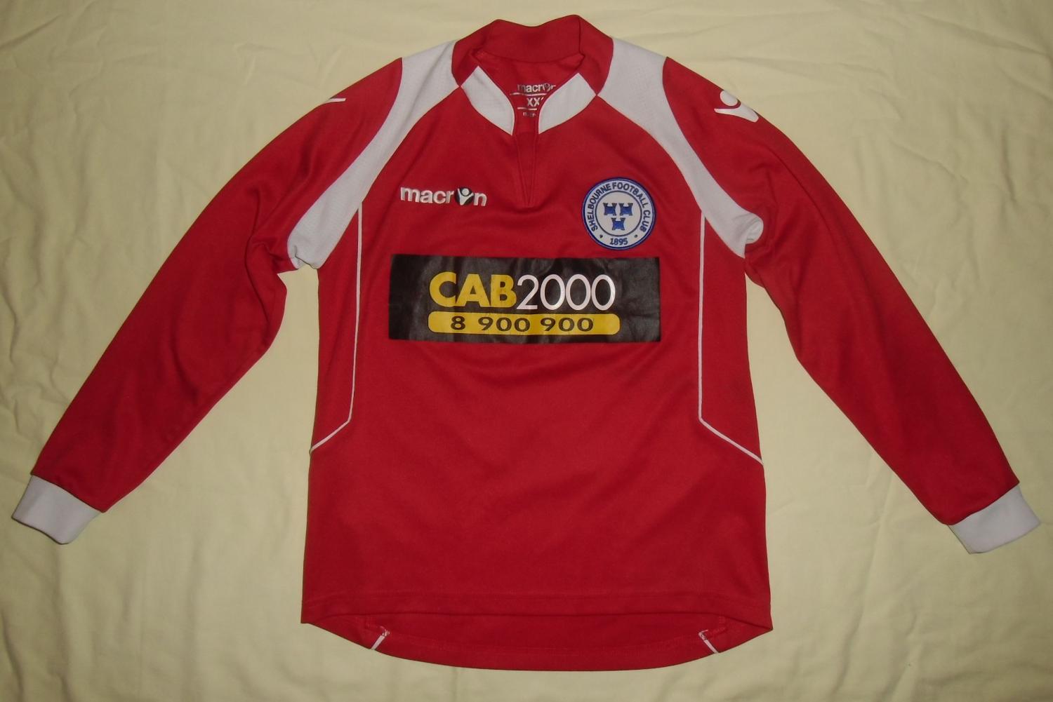 maillot shelbourne fc domicile 2011-2012 rétro