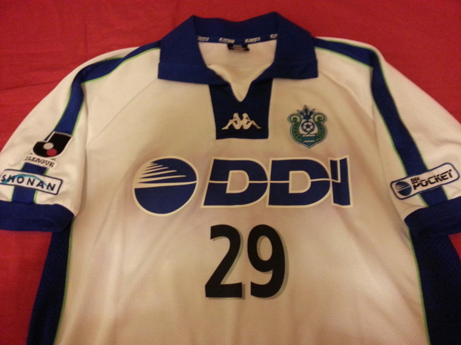 maillot shonan bellmare exterieur 1999-2000 rétro