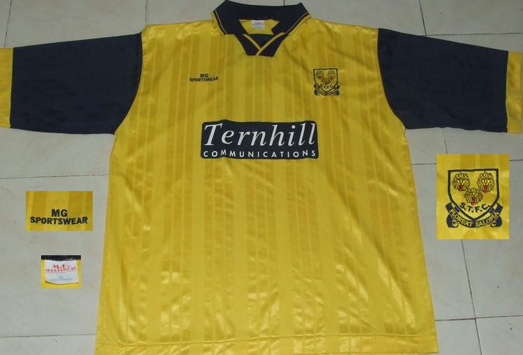 maillot shrewsbury town exterieur 1997-1999 pas cher