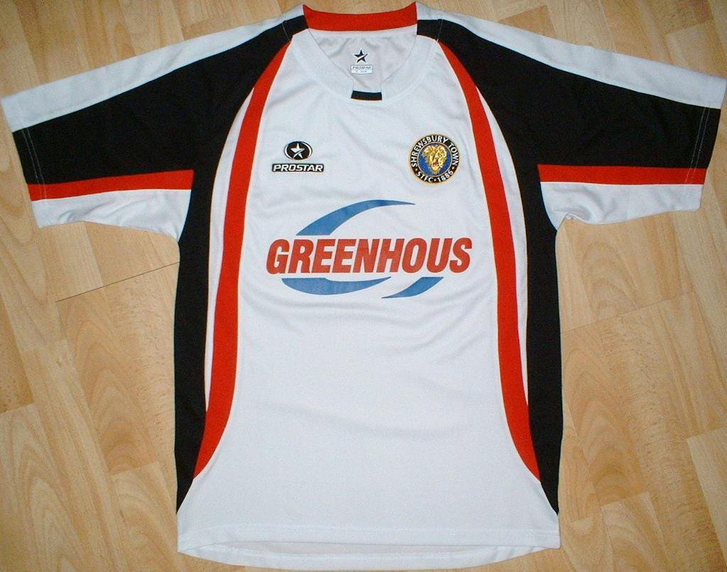 maillot shrewsbury town exterieur 2007-2008 pas cher