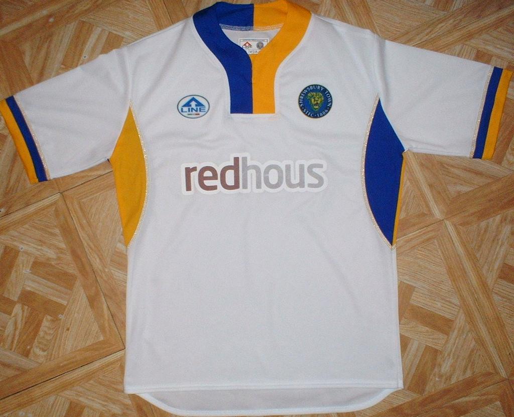 maillot shrewsbury town exterieur 2007-2009 rétro