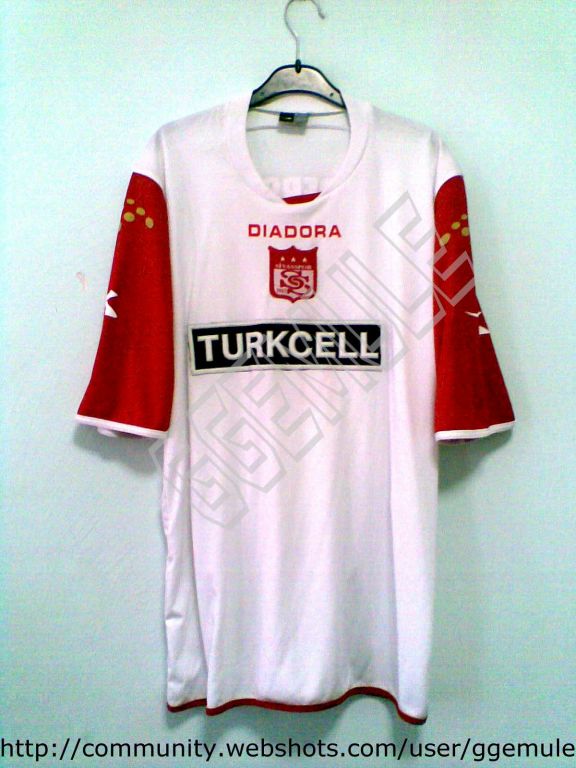 maillot sivasspor exterieur 2006-2007 rétro