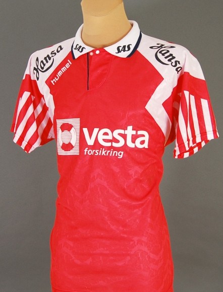 maillot sk brann domicile 1992-1994 rétro