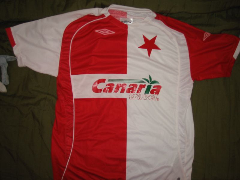 maillot slavia prague domicile 2007-2008 pas cher