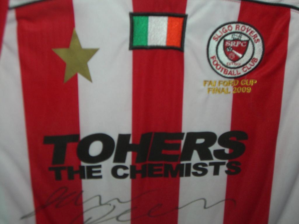 maillot sligo rovers réplique 2009 rétro