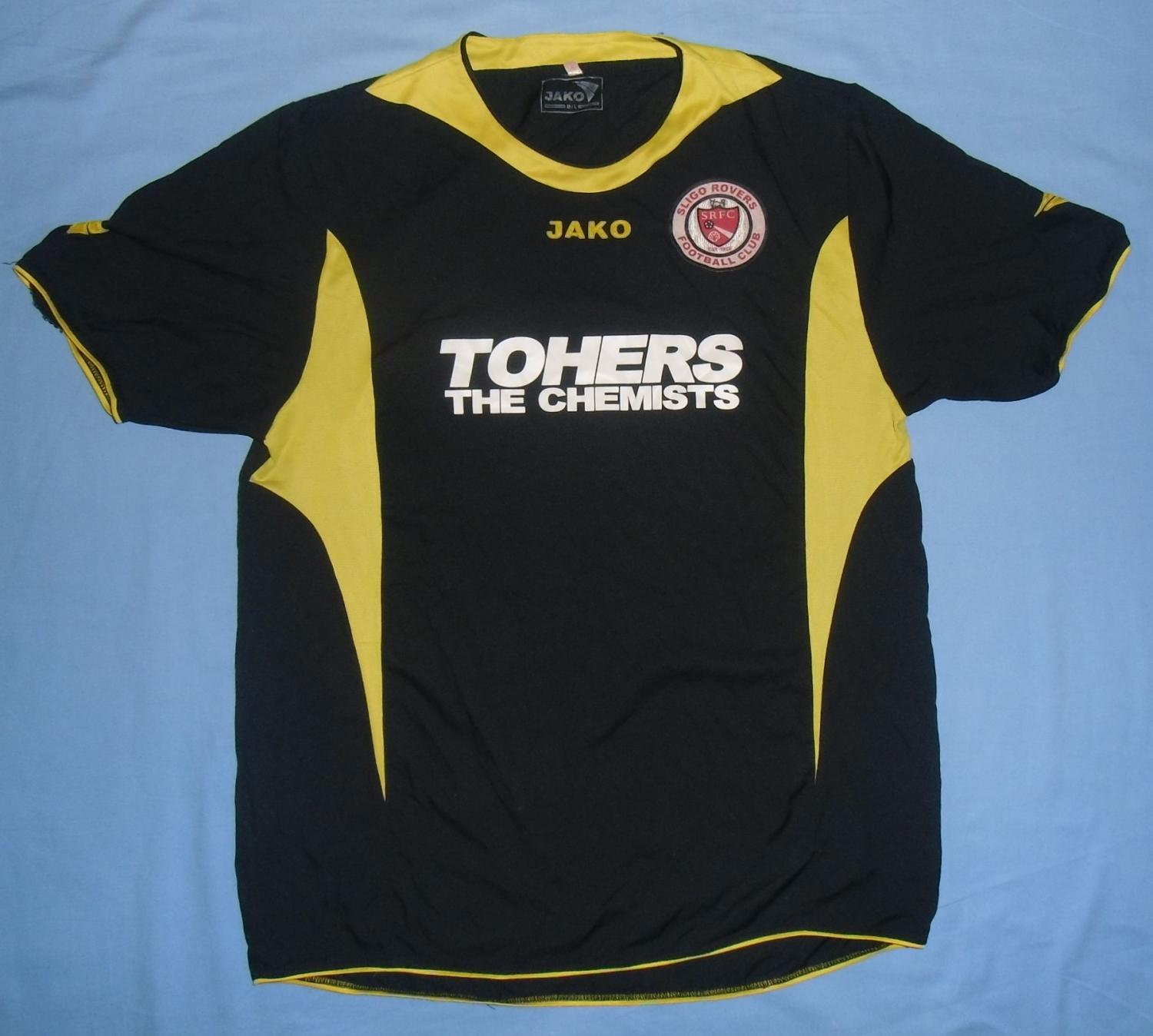 maillot sligo rovers third 2006-2007 rétro