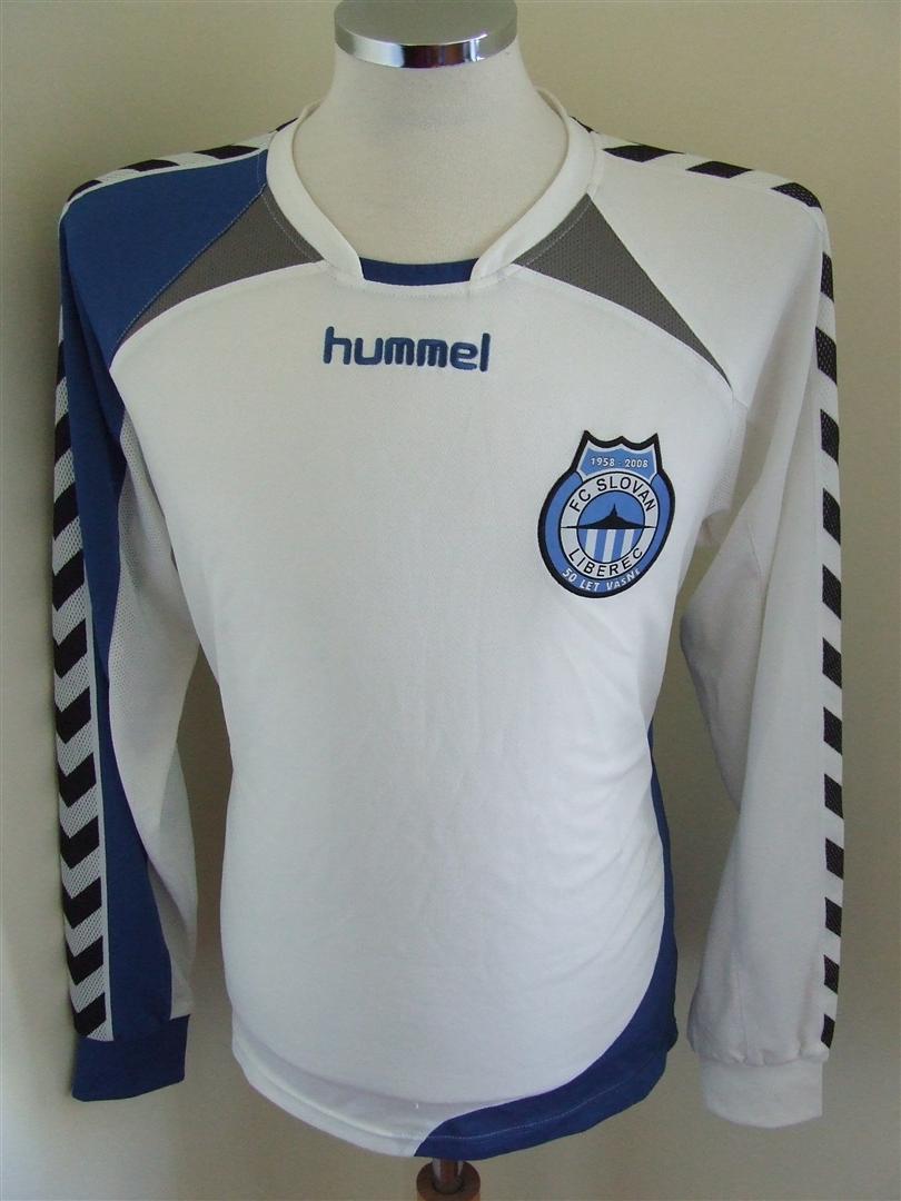 maillot slovan liberec domicile 2008-2009 rétro