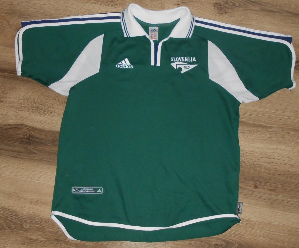 maillot slovénie exterieur 2000-2001 pas cher