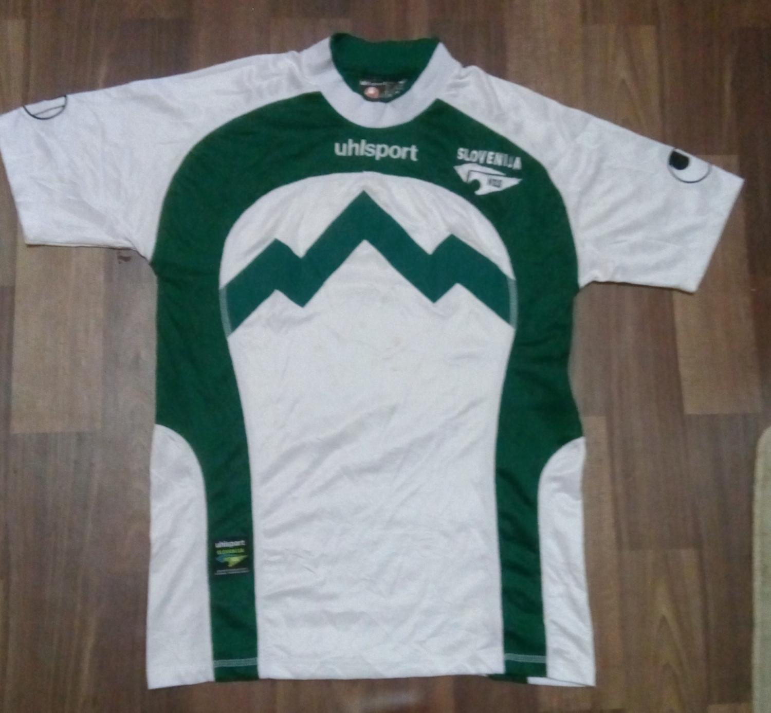 maillot slovénie exterieur 2002-2003 rétro