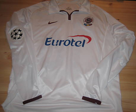 maillot sparta prague réplique 2001-2002 rétro