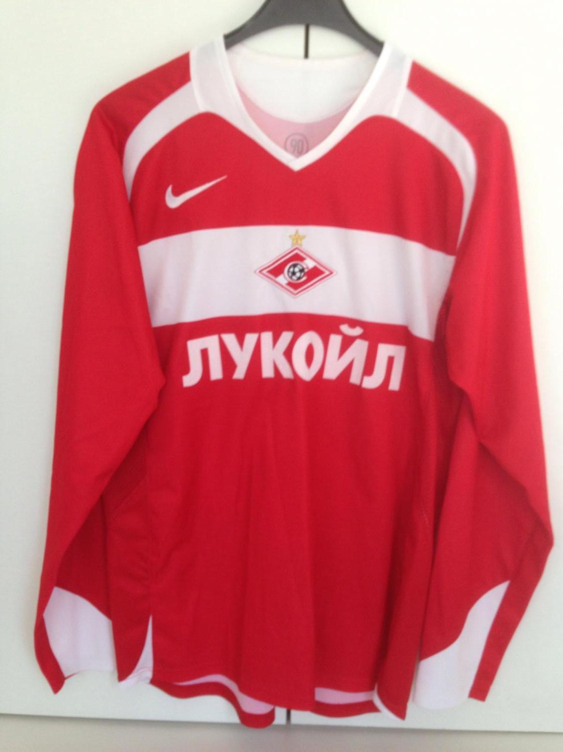 maillot spartak moscou domicile 2006 rétro