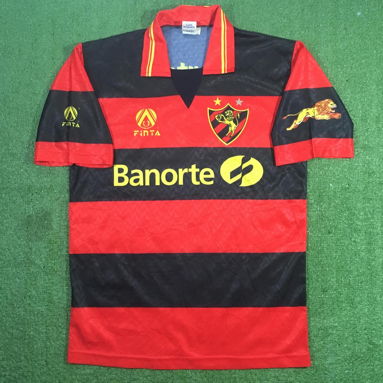 maillot sport club do recife domicile 1992-1993 pas cher