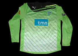 maillot sporting cp gardien 2011-2012 rétro