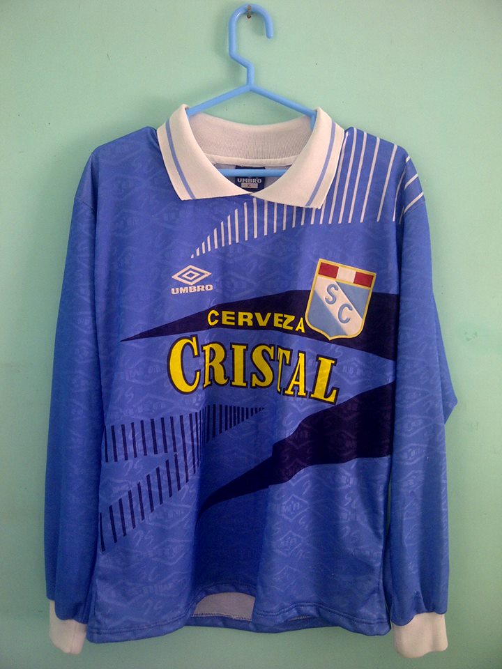 maillot sporting cristal domicile 1996 pas cher