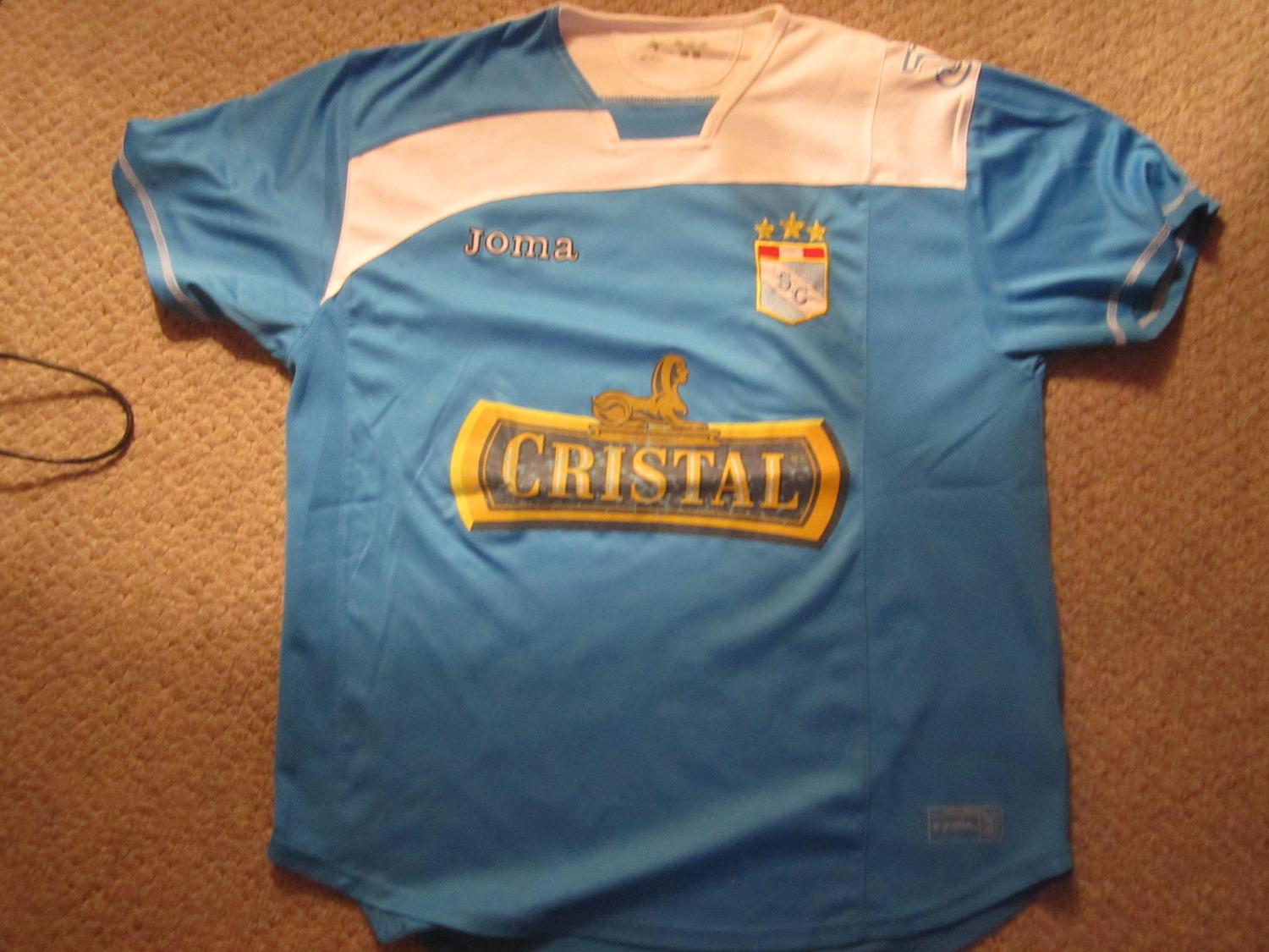 maillot sporting cristal domicile 2007-2008 rétro