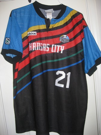 maillot sporting kansas city domicile 1997 pas cher