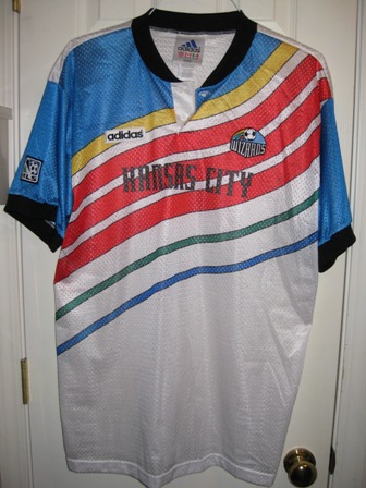 maillot sporting kansas city exterieur 1997 rétro