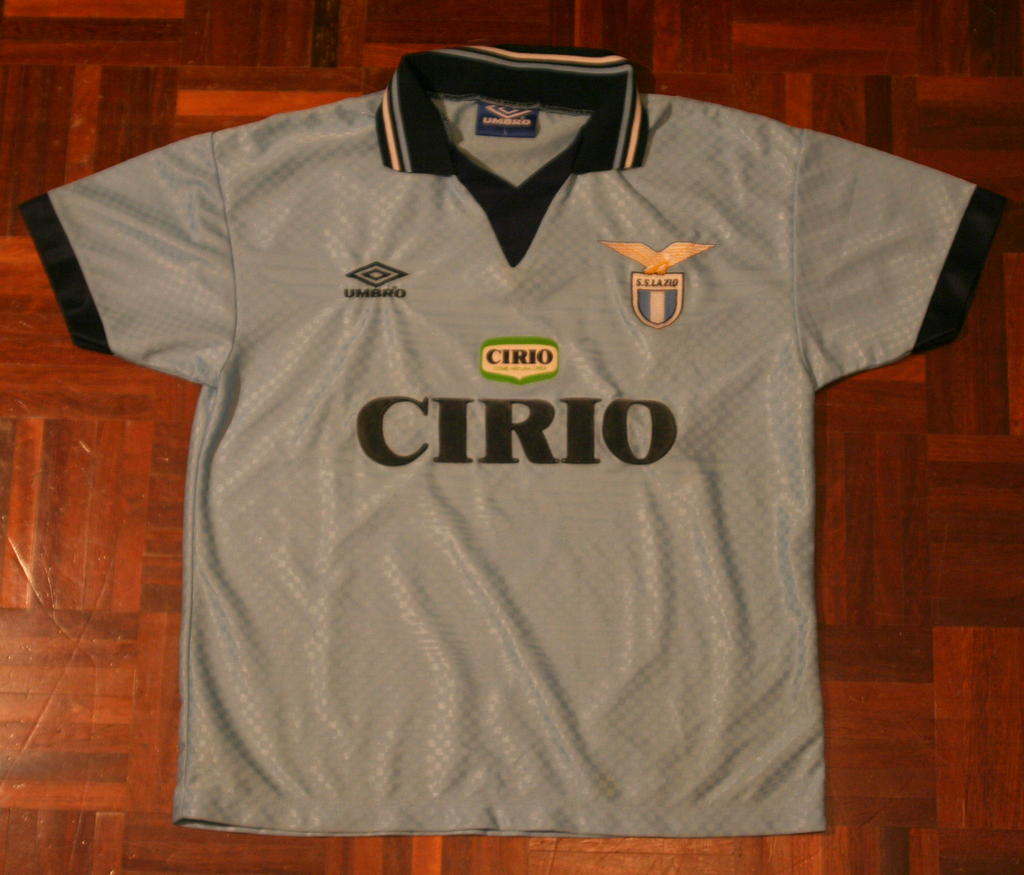 maillot ss lazio domicile 1996-1997 rétro