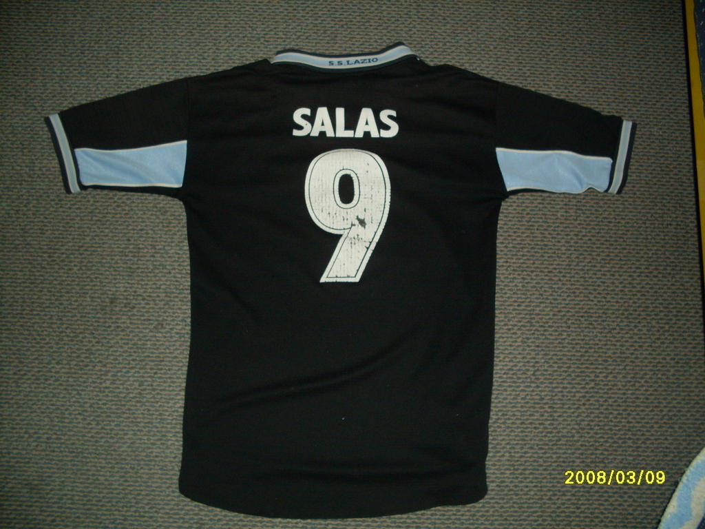 maillot ss lazio exterieur 1998-1999 rétro maillot ss lazio exterieur 1998-1999 rétro