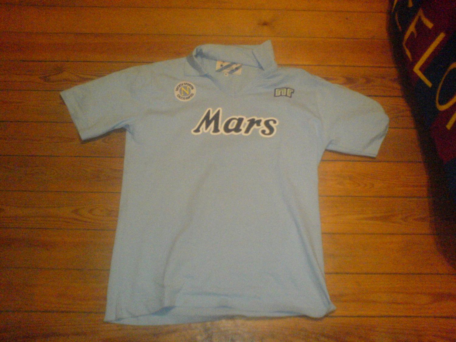 maillot ssc naples domicile 1989-1990 rétro