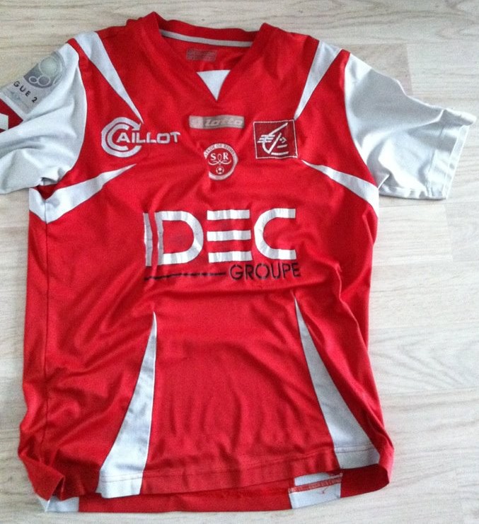 maillot stade de reims domicile 2008-2009 pas cher