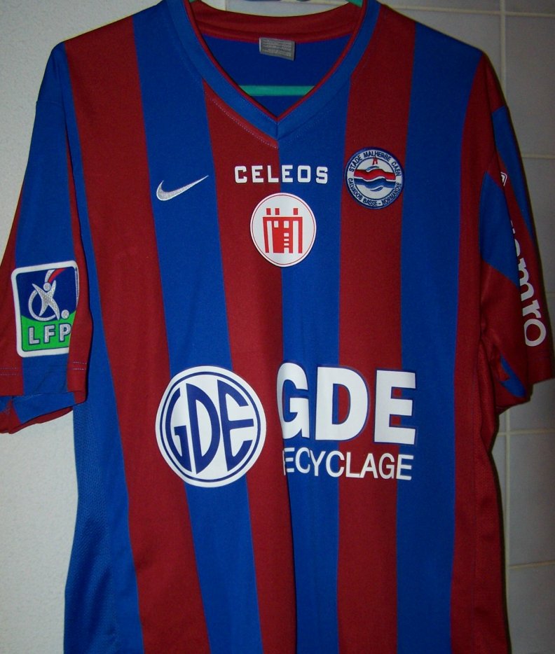 maillot stade malherbe caen domicile 2007-2008 pas cher