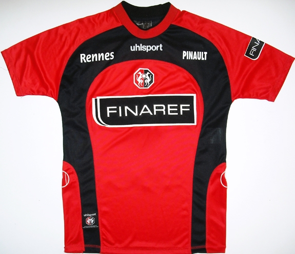 maillot stade rennais fc domicile 2002-2003 rétro