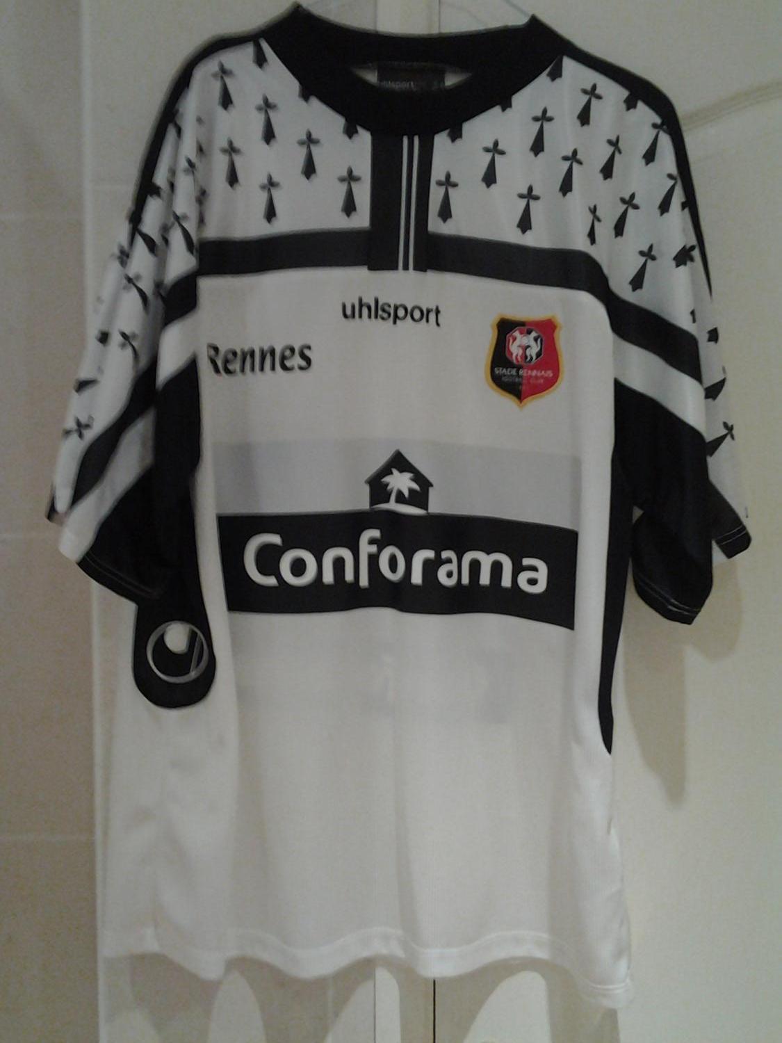 maillot stade rennais fc exterieur 2003-2004 pas cher