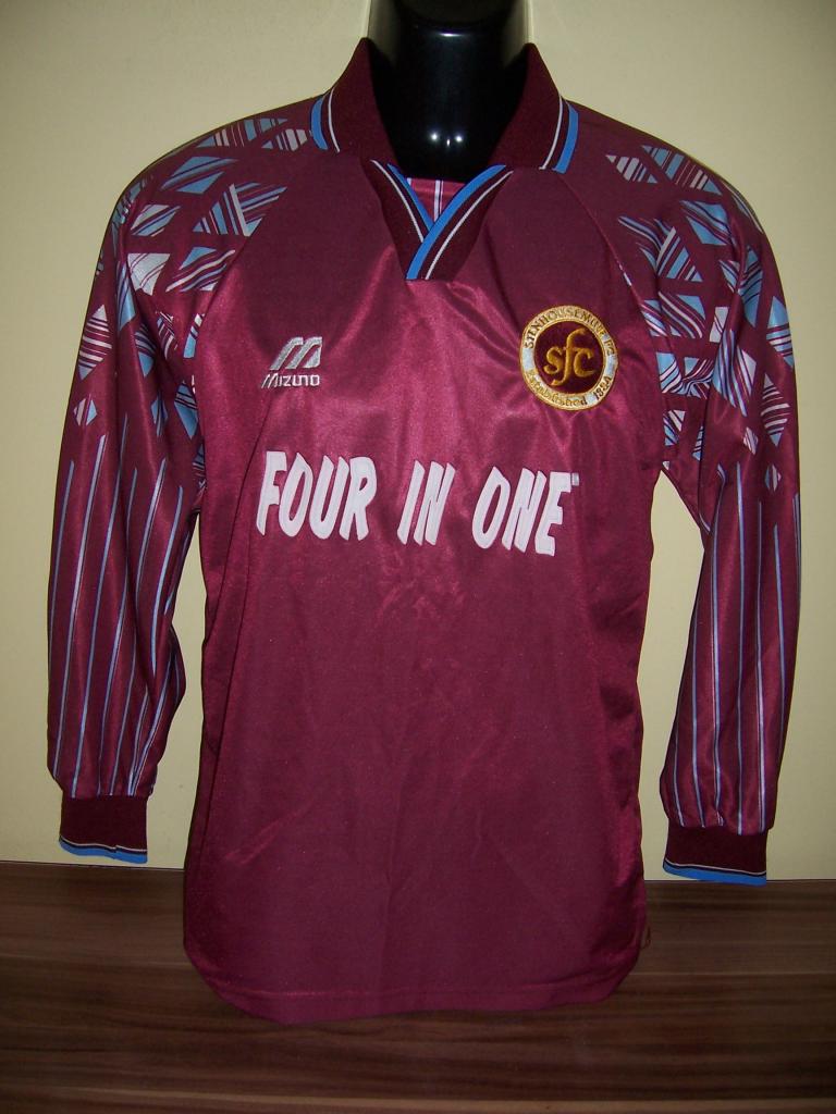 maillot stenhousemuir domicile 1996-1998 rétro