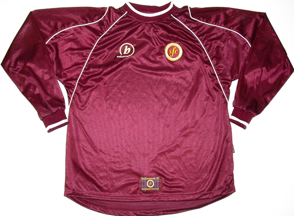 maillot stenhousemuir domicile 2003-2004 rétro